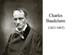 Charles baudelaire romanticismo