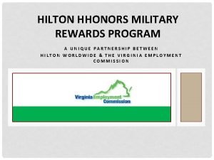 Hilton honors military program