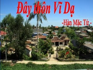 Slide đây thôn vĩ dạ