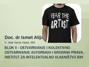 Doc dr Ismet Alija V Ass Haris Hasi