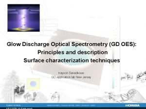 Gd oes spectrometer