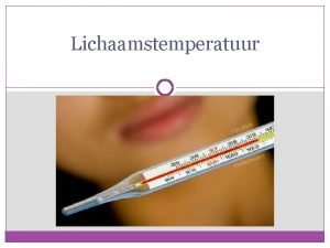 Schiltemperatuur lichaam