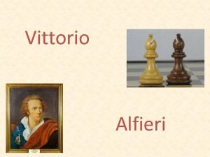 Pessimismo alfieriano Pessimismo alfieriano