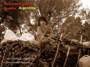 Producciones GONPE Presenta Argentina Una voz bella quin