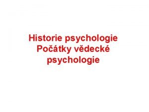 Historie psychologie Potky vdeck psychologie Hermann Ebbinghaus 1850
