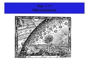 Rdz 1 11 Wprowadzenie Rozwj teologii w okresie