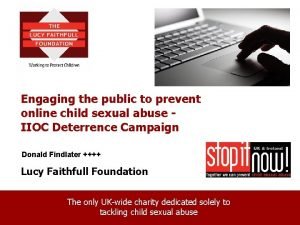 Stop it now modules Stop it now modules