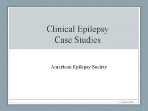 Eeg case study Eeg case study