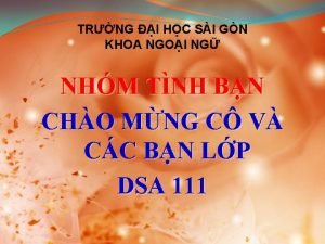 TRNG I HC SI GN KHOA NGOI NG