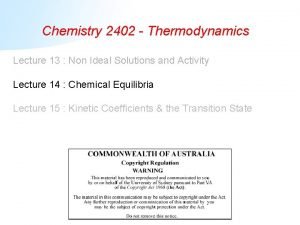 11th chemistry thermodynamics lec 13
