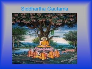 La famille de siddhartha gautama