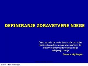 Definicija zdravstvene njege po virginiji henderson Definicija zdravstvene njege po virginiji henderson