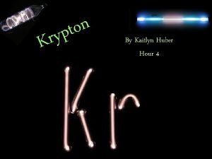 Slogans for krypton