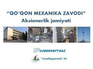 Qo'qon mexanika zavodi