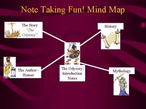 The odyssey mind map