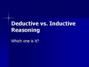 Inductive reasoning comic Inductive reasoning comic