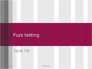 Click testing Fuzz to edit Master title style