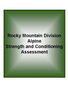 Ussa rocky mountain division