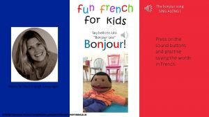 The bonjour song