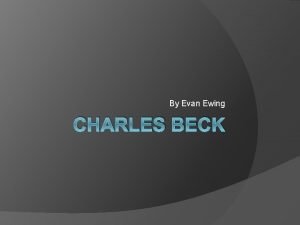 Charles beck physical education