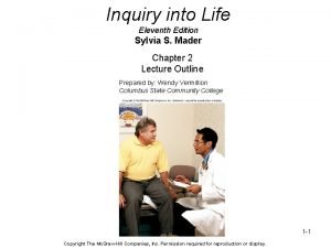 Inquiry into Life Eleventh Edition Sylvia S Mader