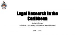 Carilaw uwi law library