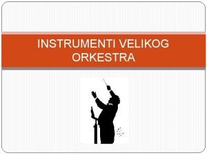 Simfonijski orkestar instrumenti