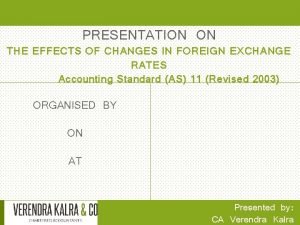 Exchange difference of integral foreign operation is