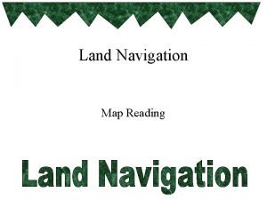 What is a draw in land navigation