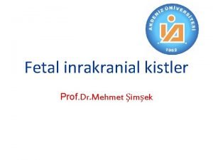 Beyinde porensefalik kist nedir Beyinde porensefalik kist nedir