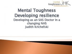 Sas mental toughness