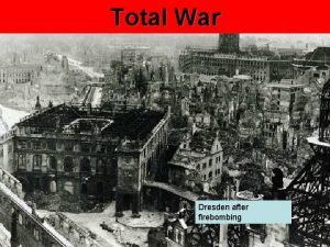 Dresden after firebombing