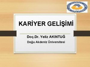 Kariyer soy ağacı