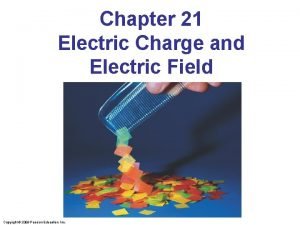 Chapter 21 Electric Charge and Electric Field Copyright