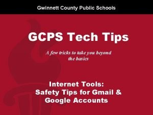 Gcps gmail