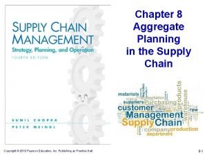 What is aggregate planning in supply chain