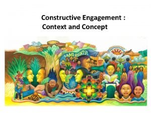 Constructive engagement