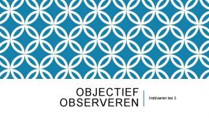 Instrueren betekenis