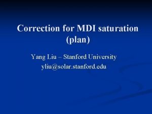 Yang liu stanford