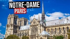 Paris vu du haut de NotreDame 15 avril