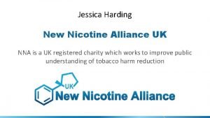 New nicotine alliance New nicotine alliance