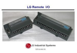 LG Remote IO LG Industrial Systems YERUHAM Kft