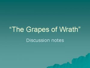 Chapter 10 grapes of wrath