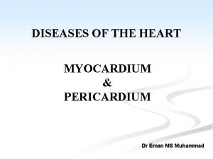 Serous diffuse myocarditis Serous diffuse myocarditis