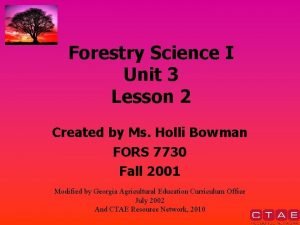 Environmental systems unit 3 lesson 3