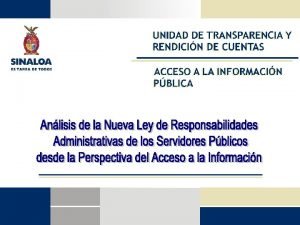 Faltas Administrativas y Sanciones Nueva Ley de Responsabilidades