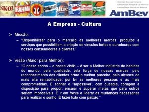 Análise swot ambev 2020