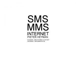 Sms centrale proximus