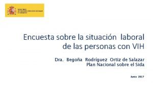 Encuesta sobre la situacin laboral de las personas