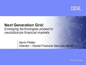 Next Generation Grid Emerging technologies poised to revolutionize